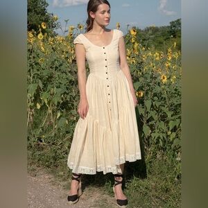 Of Her Own Kind Claudette Dress Organic Kala Cotton